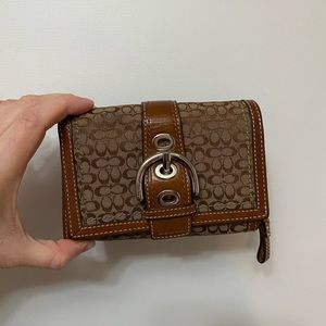 Coach wallet - brown